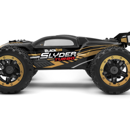 BlackZon Slyder ST Turbo 4wd Monster Truck RTR Brushless - Gold (540218)