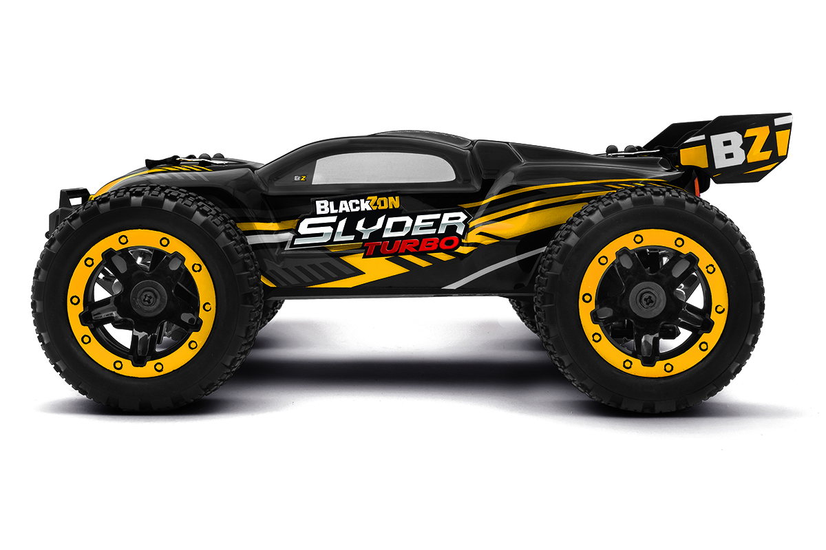 BlackZon Slyder ST Turbo 4wd Monster Truck RTR Brushless - Yellow (540219)