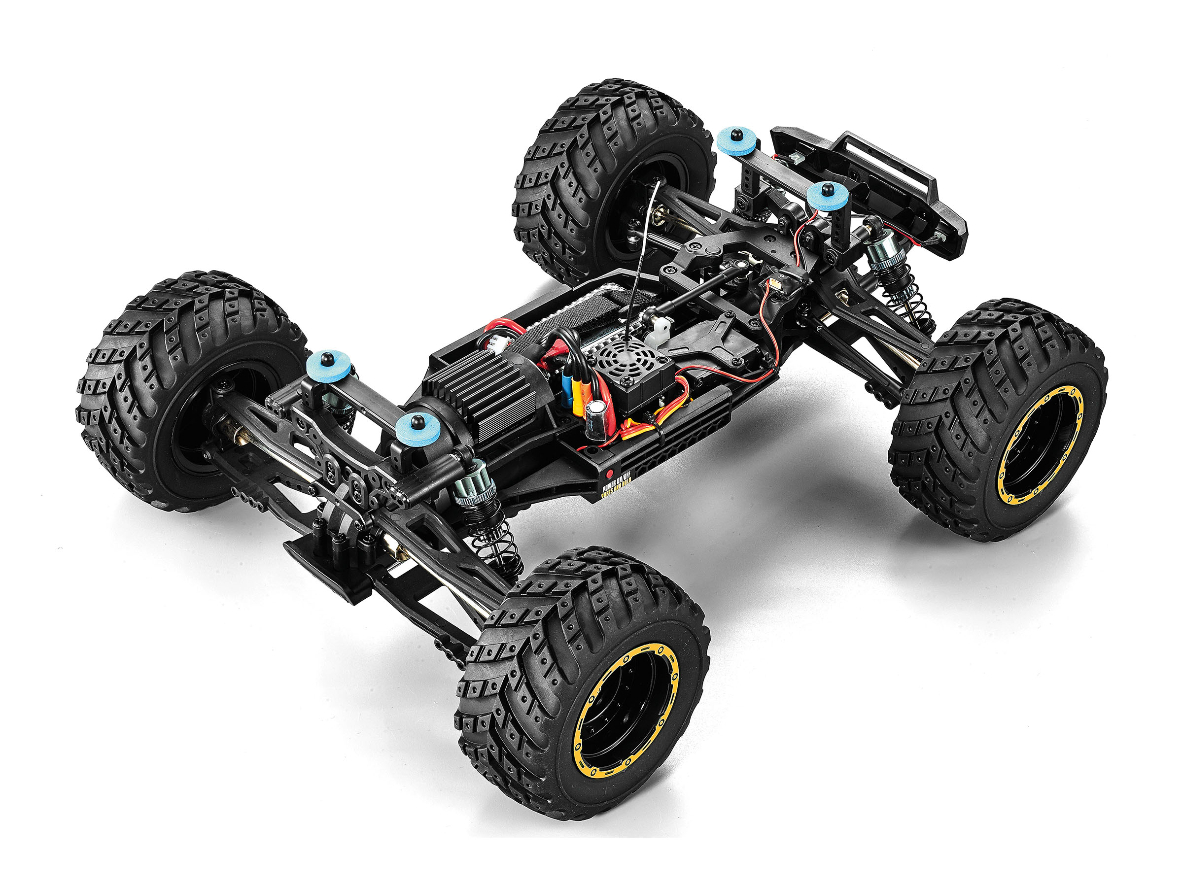 Blackzon Smyter MT Turbo 1:12 4WD 3S Brushless - Yellow (BL540253)