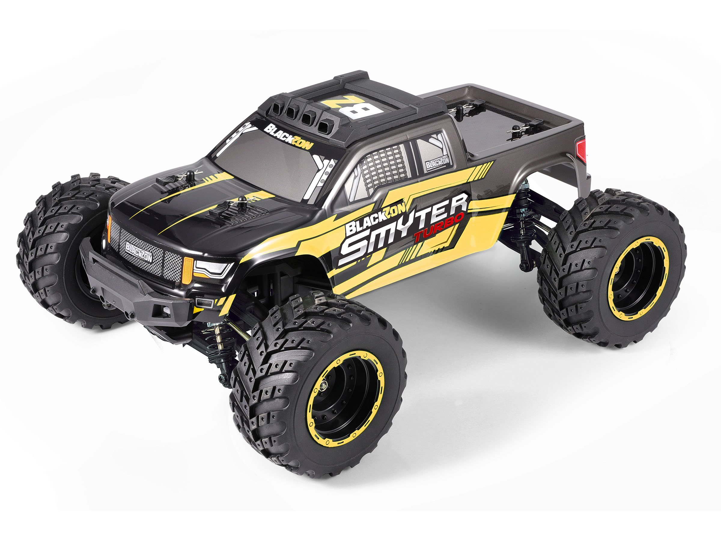 Blackzon Smyter MT Turbo 1:12 4WD 3S Brushless - Yellow (BL540253)