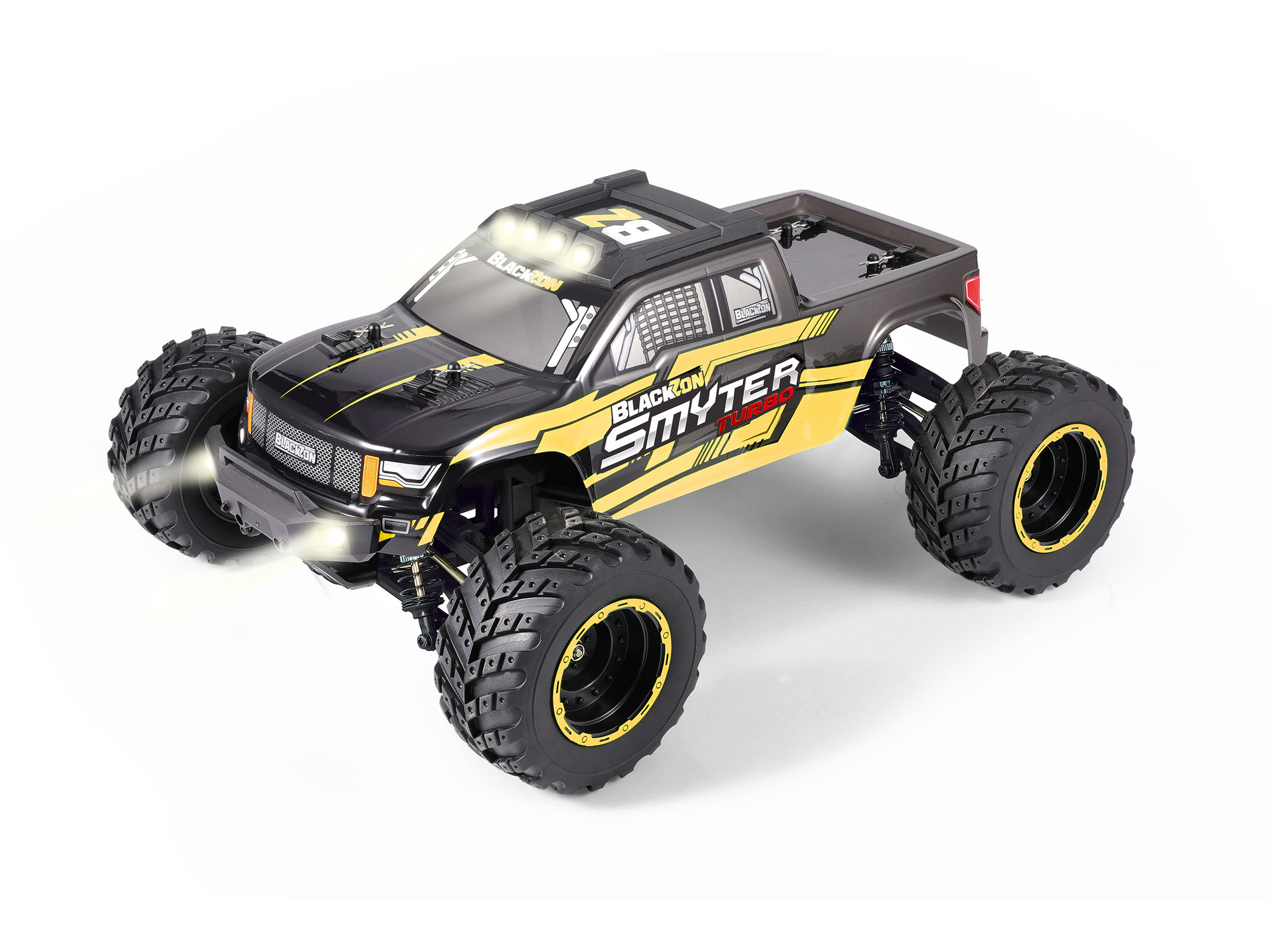 Blackzon Smyter MT Turbo 1:12 4WD 3S Brushless - Yellow (BL540253)