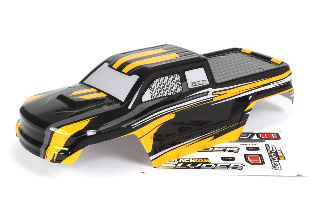 BLACKZON Slyder MT Body (Black/Yellow) (540258)