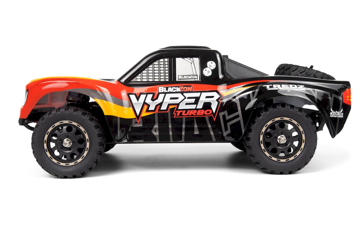 BLACKZON Vyper SC 1/16 4WD - Red/Orange - RTR (540275)