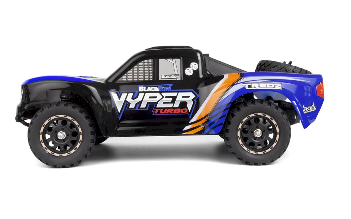 BLACKZON Vyper SC 1/16 4WD - Blue/Orange - RTR (540276)