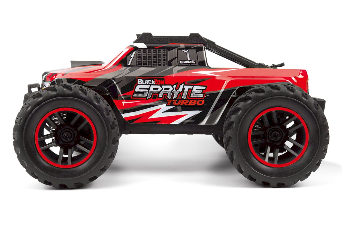 BLACKZON Spryte MT Turbo 1/20 4WD Monster Truck – Red (540290)