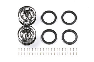 Tamiya CR-01 Plated Standard Wheel ( THC 54101)