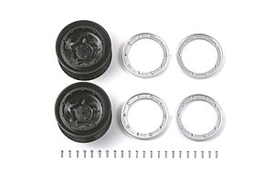 Tamiya CR-01 Pentagram Wheels(2Pcs) ( THC 54116)