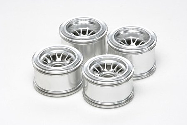 Tamiya F104 Plated Mesh Wheel Rubber Tyre ( THC 54201)