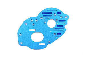 Tamiya Ff-03 Alu Motor Plate Blue ( THC 54223)