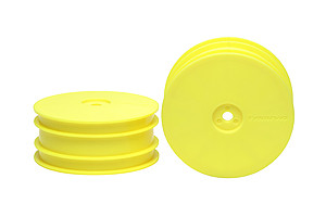 Tamiya DB01 Dish Wheels Fluro Yellow ( THC 54286)