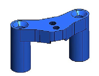 Tamiya DB02 Alumin Upper Arm Mount ( THC 54437)