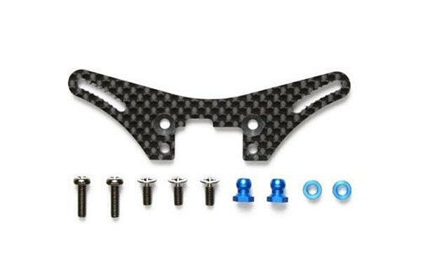 Tamiya TA06 Front Carbon Damper Stay Short ( THC 54547)