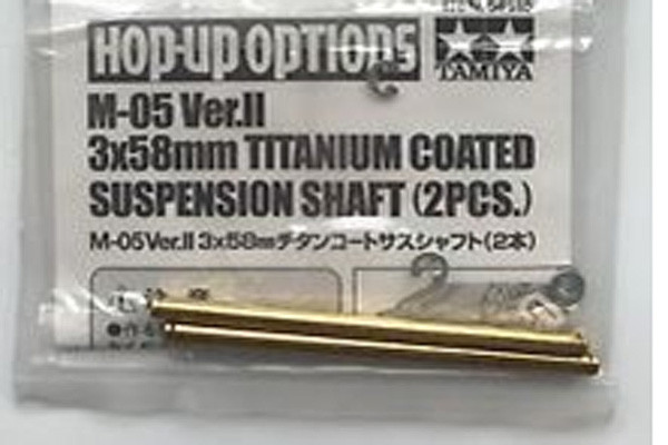 Tamiya M-05 3X58 Ttn Ct Sus Shaft X 2 ( THC 54615)