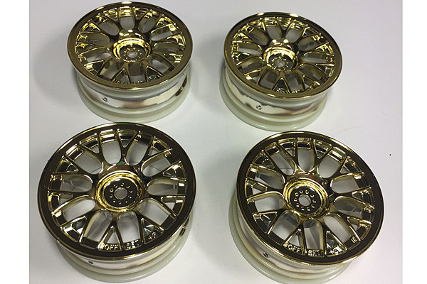 Tamiya Gold Plated Mesh Whl =2 X 4 ( THC 54736)