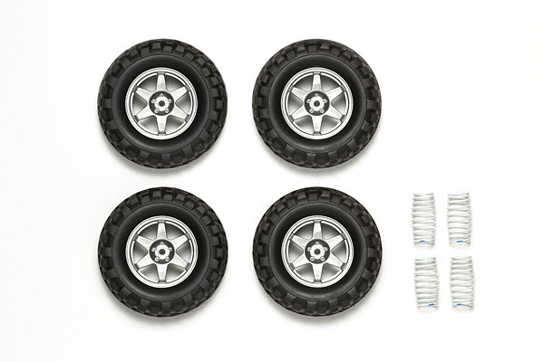 Tamiya GF-01 Cc Tire &amp; Spring Set ( THC 54742)