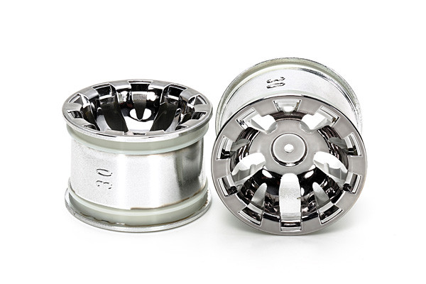 Tamiya T3-01 Chrome Whl 4 Wss Tire R ( THC 54831)