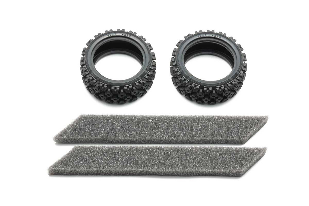 Tamiya Rally Block Tire Soft 2 Pcs ( THC 54861)
