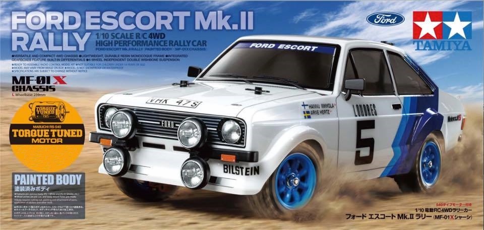 Tamiya Ford Escort MK II Rally PB (MF-01X) ( THC 58687)