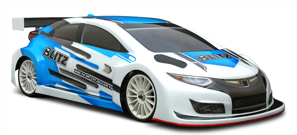 Blitz MK9 190mm Clear Body (Civic Replica) (60227-07)