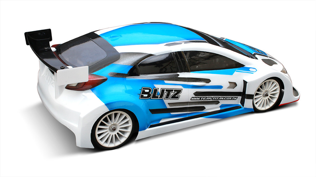 Blitz MK9 190mm Clear Body (Civic Replica) (60227-07)