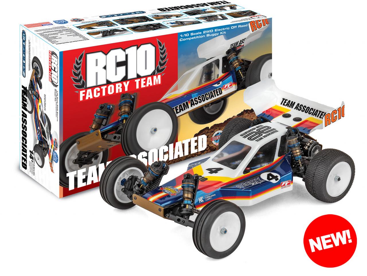  Team Associated RC10 Factory Team Kit (AS6049) ** Pre Order Deposit **