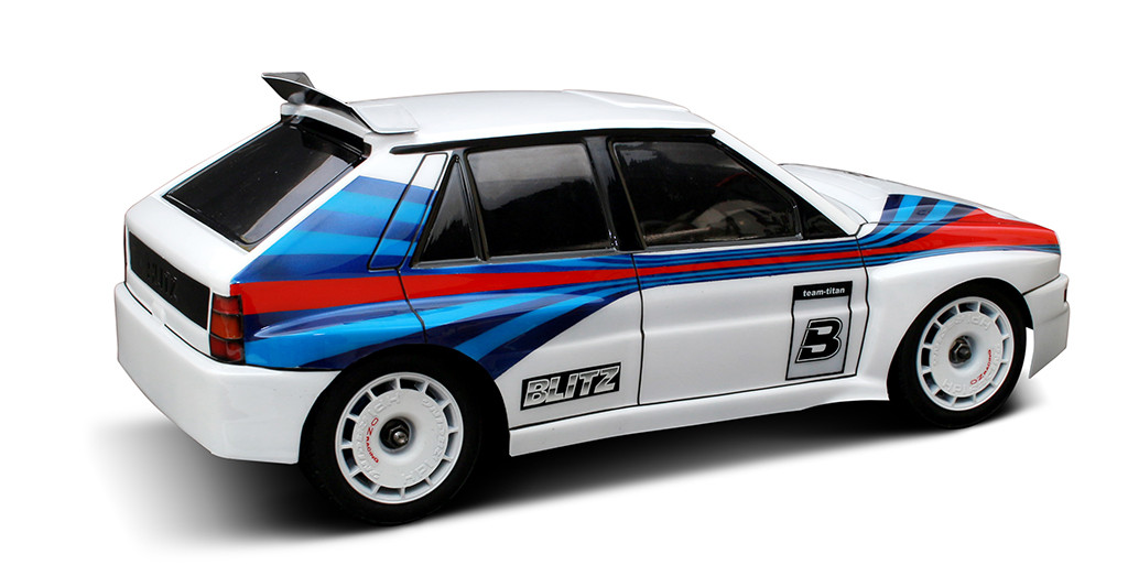 Blitz Lancia Delta 225mm 0.8mm M -Chassis Clear Body (60912-07)