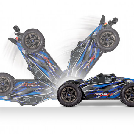 Traxxas Rustler 4X4 Ultimate VXL Brushless - Green (TRX67097-4-GRN)