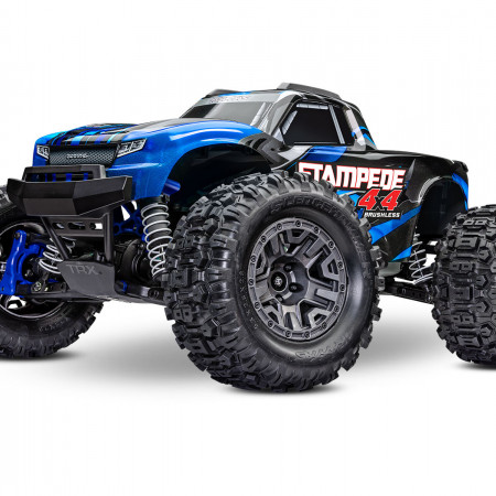 Traxxas Stampede 4X4 Brushless BL-2S RTR - Blue (TRX67154-4-BLUE)