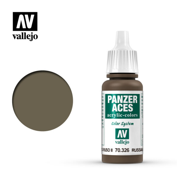 AV Vallejo Panzer Aces 17ml - Russian Tank Crew II (VAL326)