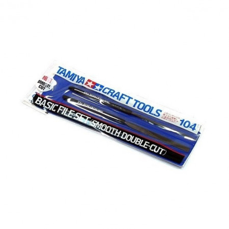 Tamiya Basic File Set Smooth Double Cut ( THC 74104)