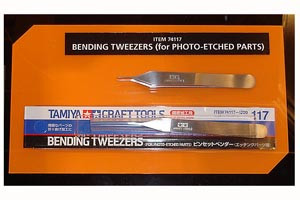 Tamiya Bending Tweezers for Photo Etch Parts ( THC 74117)