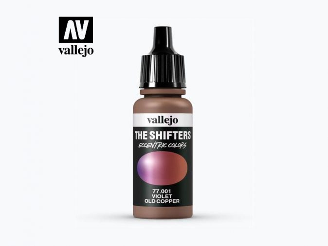 AV Vallejo Eccentric Colors - 17ml Violet Old Copper (VAL77001)