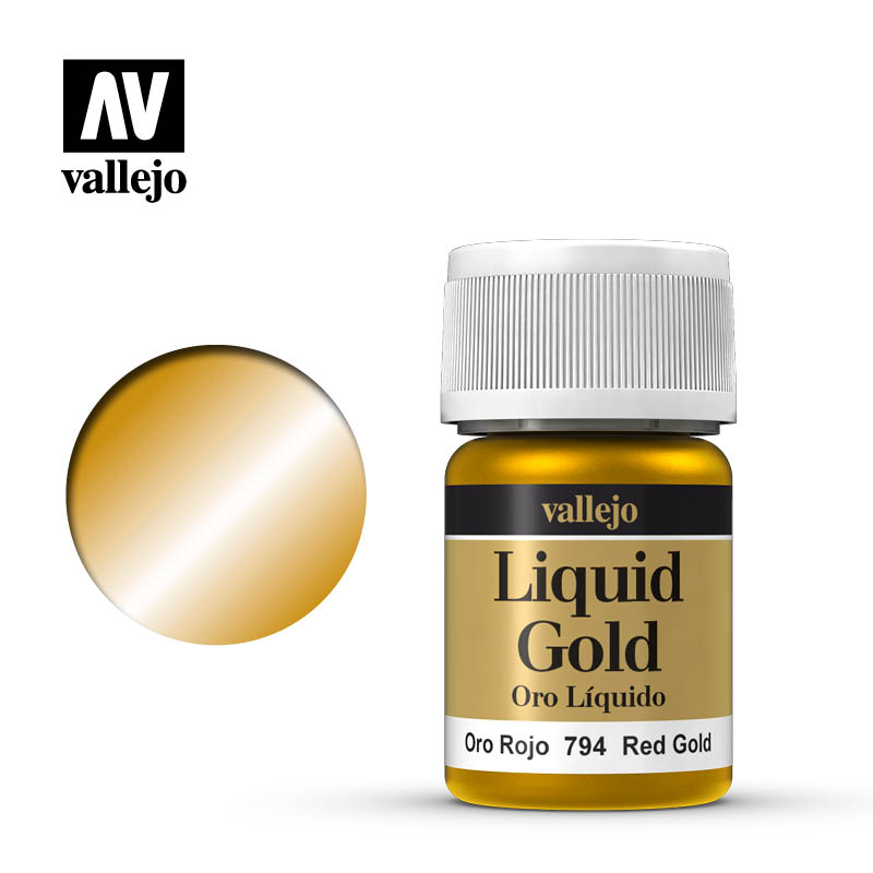 AV Vallejo Model Color 35ml - Red Gold (Alcohol Based) (VAL794)