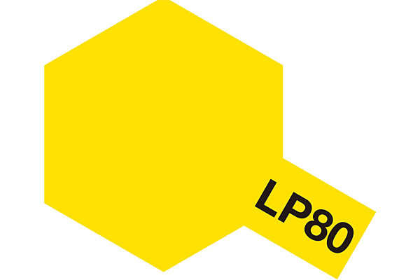 Tamiya Lacquer - LP-80 Flat Yellow ( THC 82180)