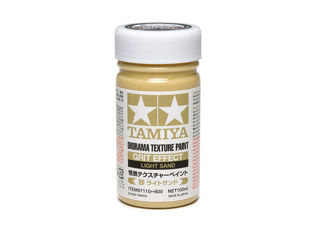 Tamiya Diorama Texture Paint - Grit Effect, Light Sand ( THC 87110)