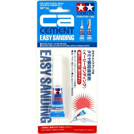 Tamiya Easy Sanding CA Cement (87187)