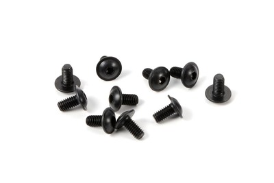 Xray Hex Screw Flanged Sh M4X8  (10) (XR911408)