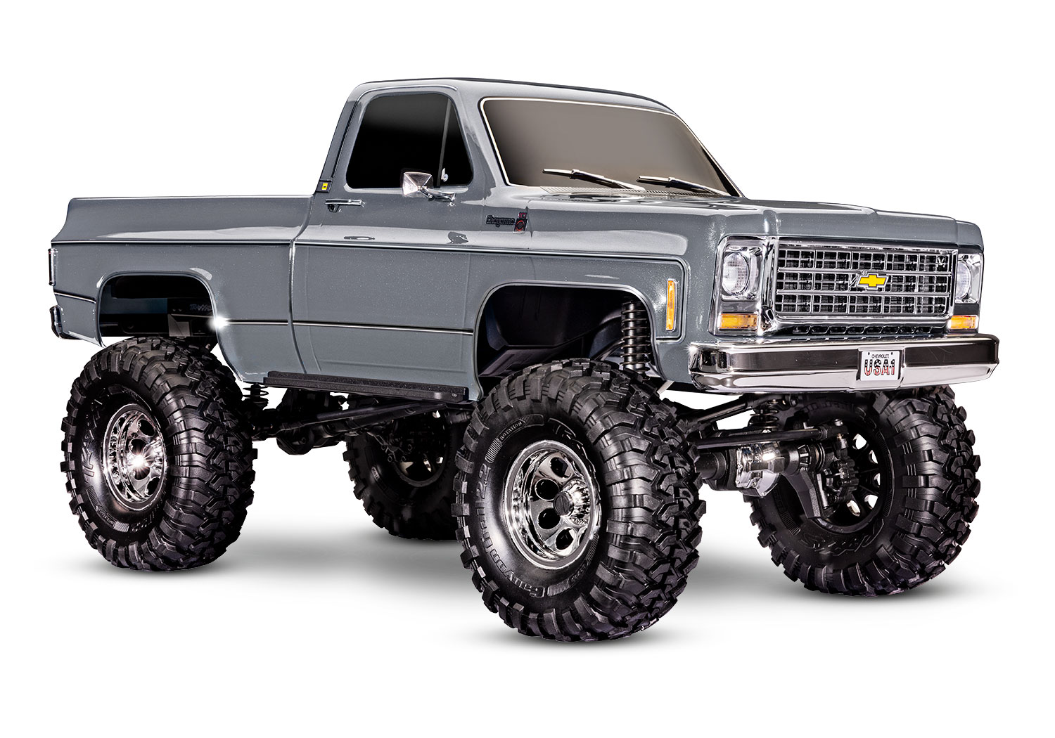 Traxxas TRX-4 1979 Chevrolet K10 High Trail Edition - Metallic Silver (TRX92056-4-SLVR)