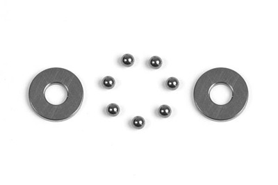 Xray Carbide Ball-Bearing Axial 2.8X6.5X0.8 (XR930128)