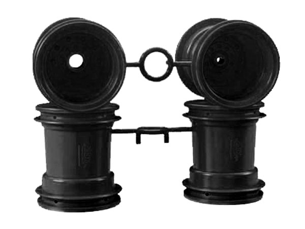 Tamiya Lunchbox Wheels - Black (THC9335666)