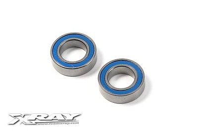 Xray Ball-Bearing 8X14X4 Rubber Sealed - Oil (2) (XR940815)