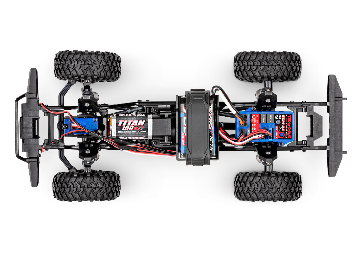 Traxxas TRX-4M 2021 Ford Bronco 1:18 4X4 Trail Crawler Red (TRX97074-1-RED)