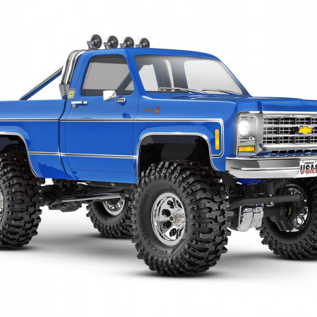 Traxxas TRX-4M Chevrolet 1979 K10 High 1:18 4X4 Trail Truck - Blue (TRX97064-1-BLUE)