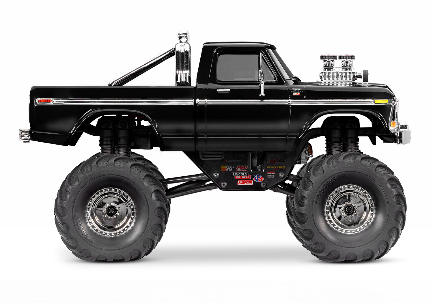 Traxxas 1:18 TRX-4MT Ford F-150 4wd Monster Truck - Black (TRX98044-1-BLK)