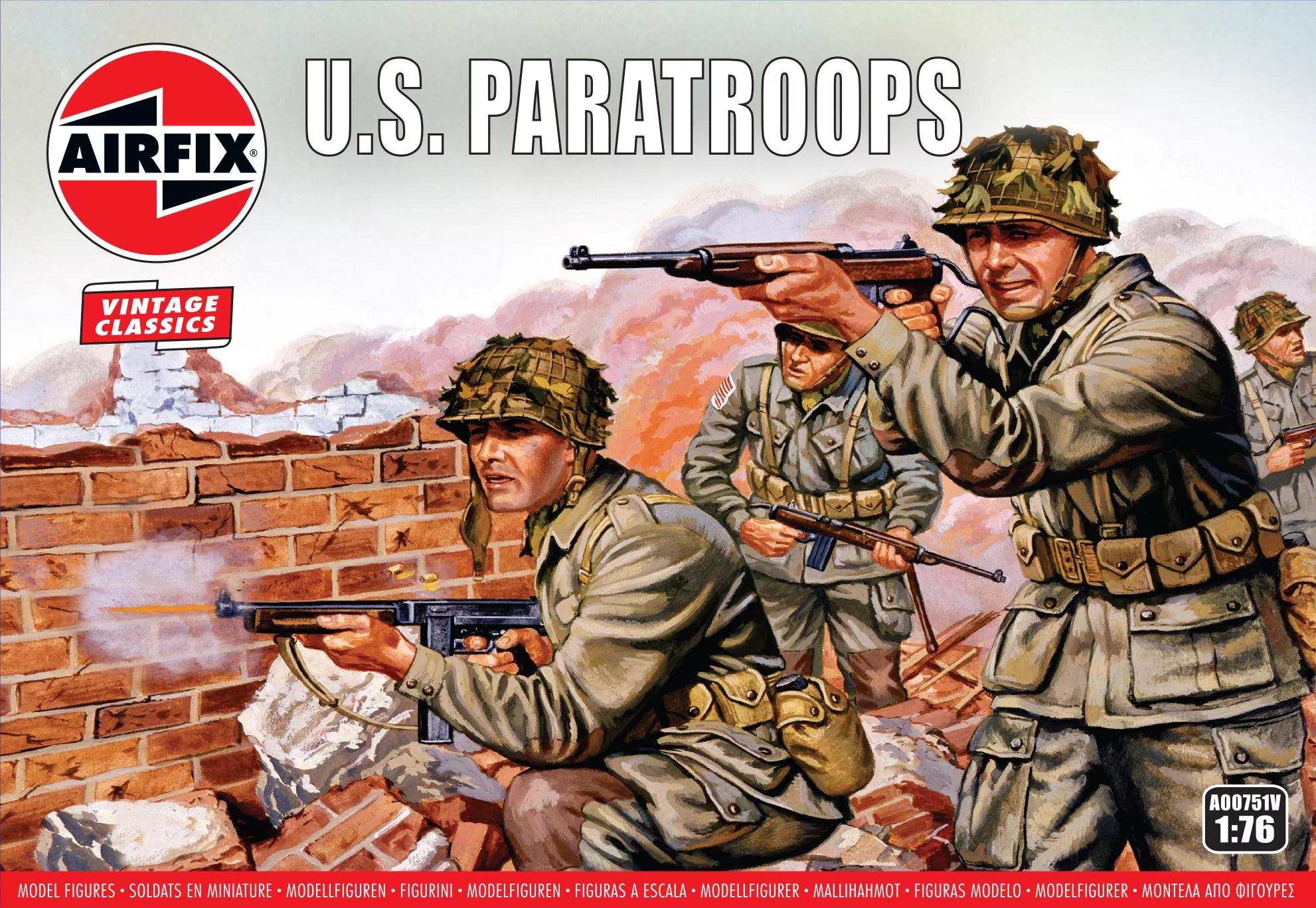 Airfix WWII US Paratroops (A00751V)
