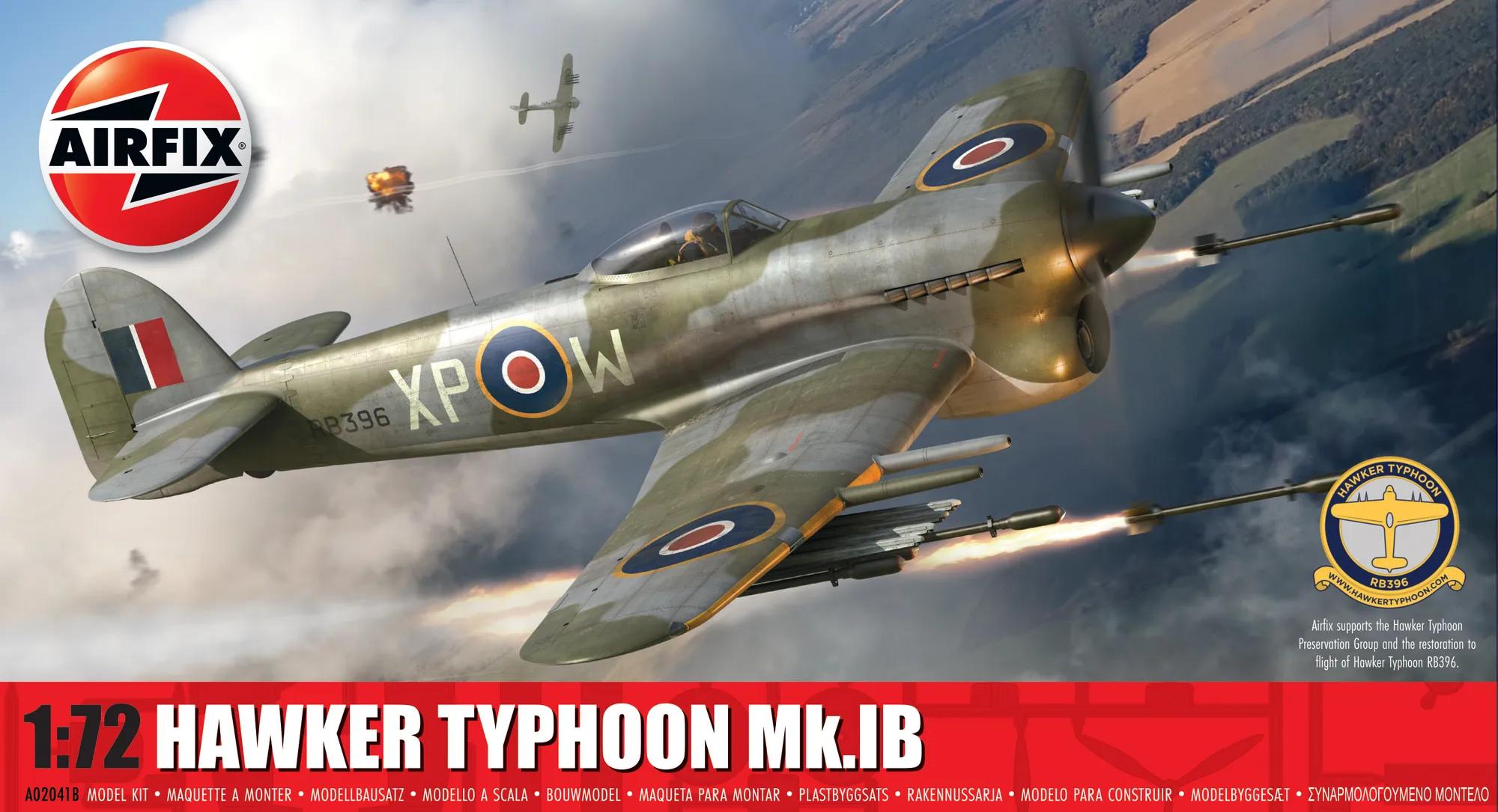 Airfix Hawker Typhoon Mk.IB (A02041B)