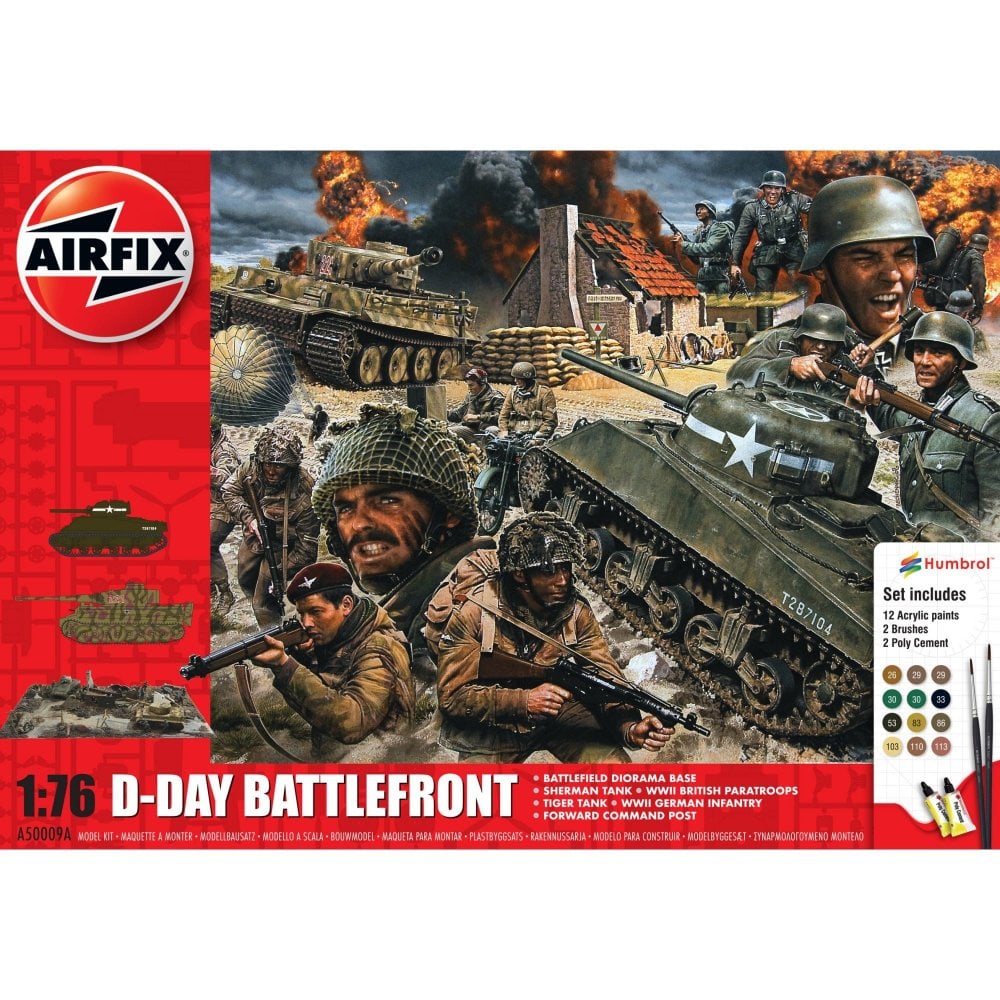 Airfix D-Day Battlefront Gift Set (A50009A)