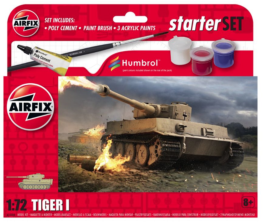 Airfix Starter Set - Tiger 1 (A55004)