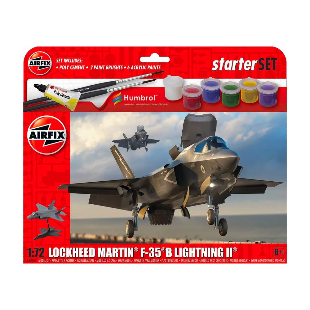 Airfix Starter Set - Lockheed Martin F-35B Lightning II (A55010)