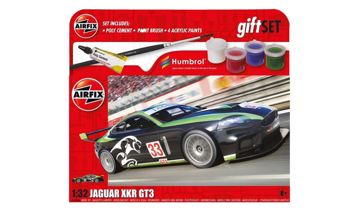 Airfix Hanging Gift Set Jaguar XKR GT3 (A55306A)